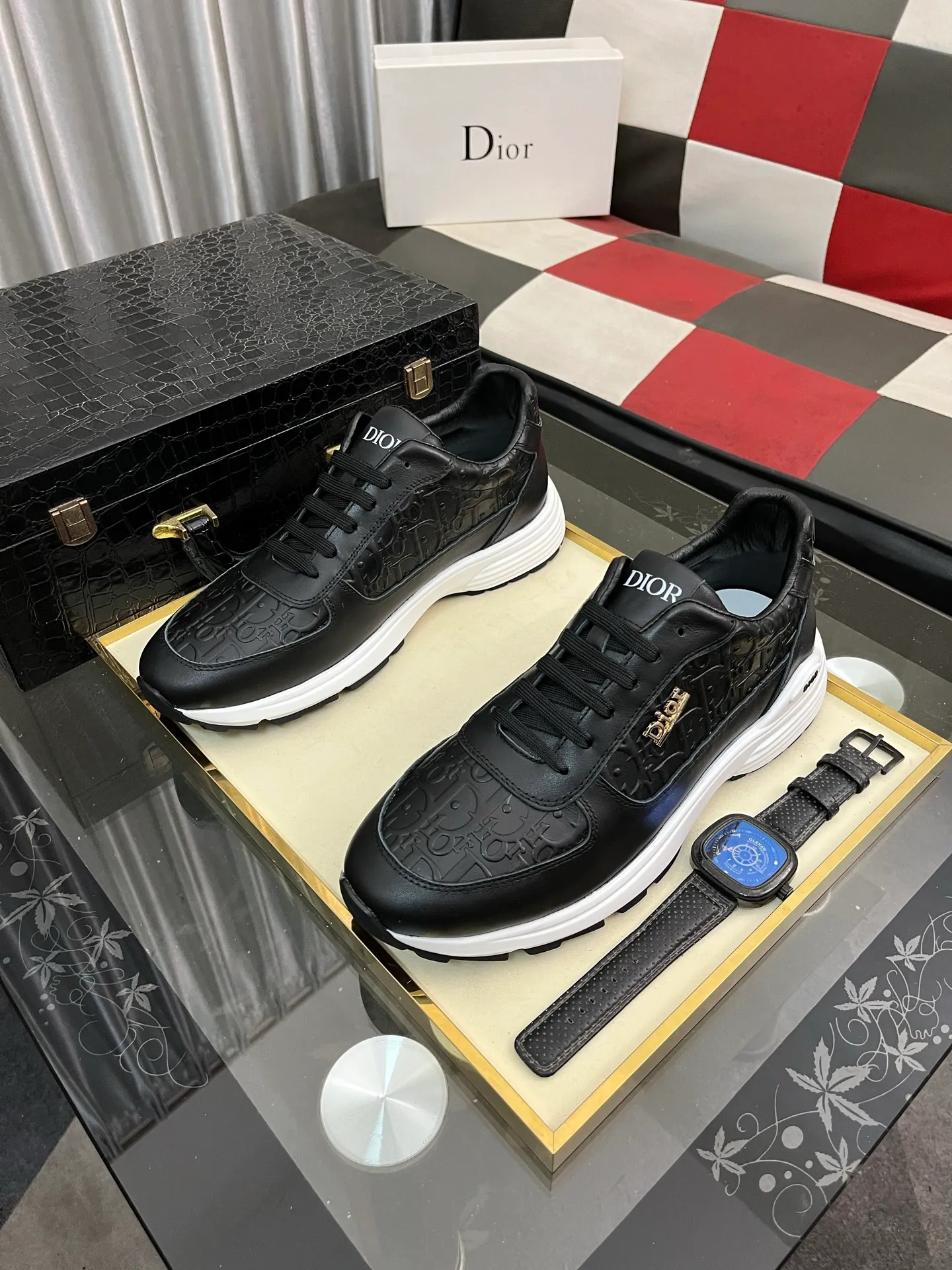 Men's Men's Shoes 💰440⌚️⌚️《DIOR*》The latest and most popular casual shoes, top brand [seduce] luxury~purchasing agent, top~quality. [Strong] The upper is made of imported breathable cowhide with woven material ➕ breathable sheepskin feet (•) and fine workmanship. Original stylish and stylish soft rubber wear-resistant and non-slip outsole, light and comfortable on the foot, size: 38-443️⃣colors available